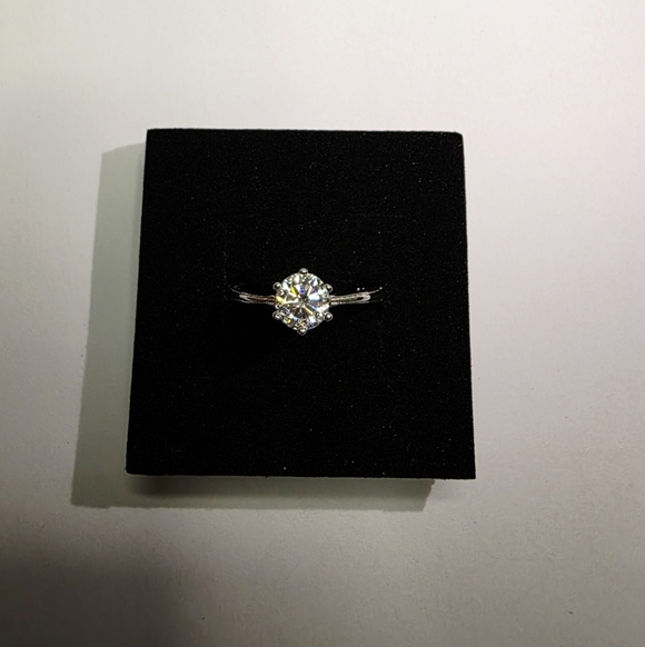 None Jewelry - Elegant 1ct Size 9 Women's Ring
